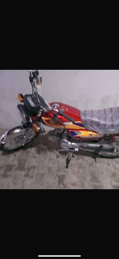 Honda CD 70 red