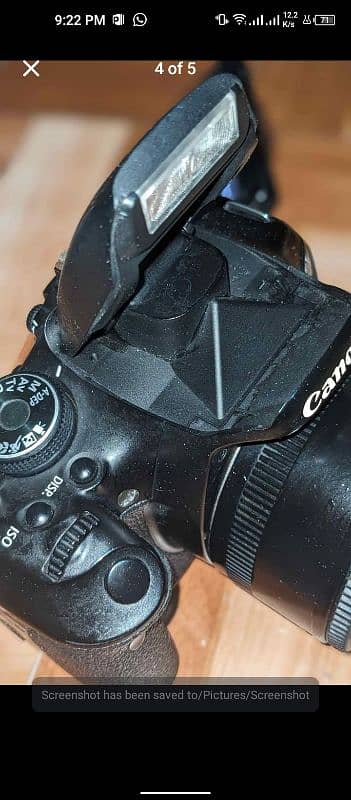 canon600d available for sell with50mm lence 1