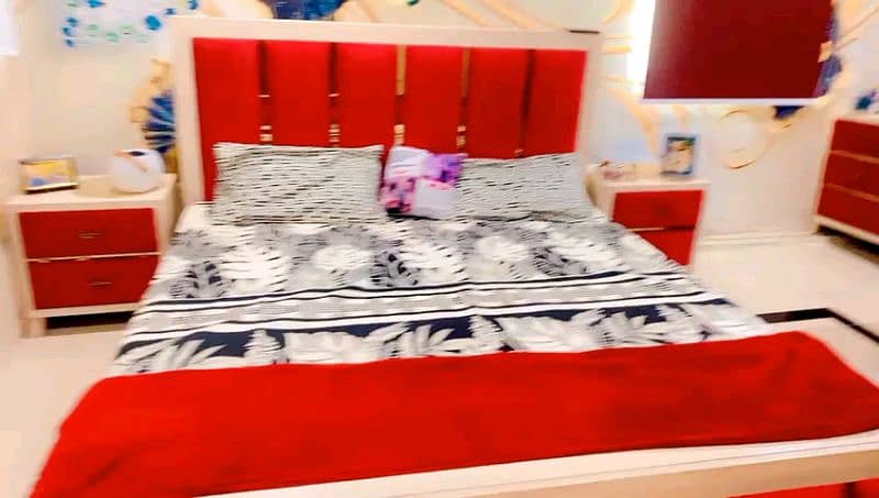 Double Bed with Side Tables & Single Bed with Dressing table 0