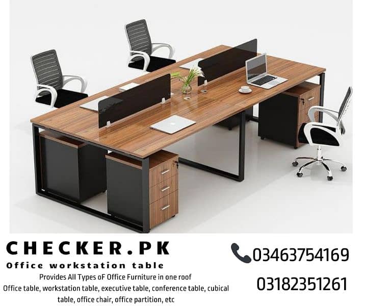 office table, workstation, cubical, executive, conference table ,chair 0