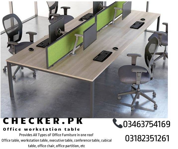 office table, workstation, cubical, executive, conference table ,chair 3