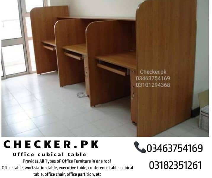 office table, workstation, cubical, executive, conference table ,chair 7