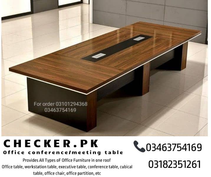 office table, workstation, cubical, executive, conference table ,chair 8