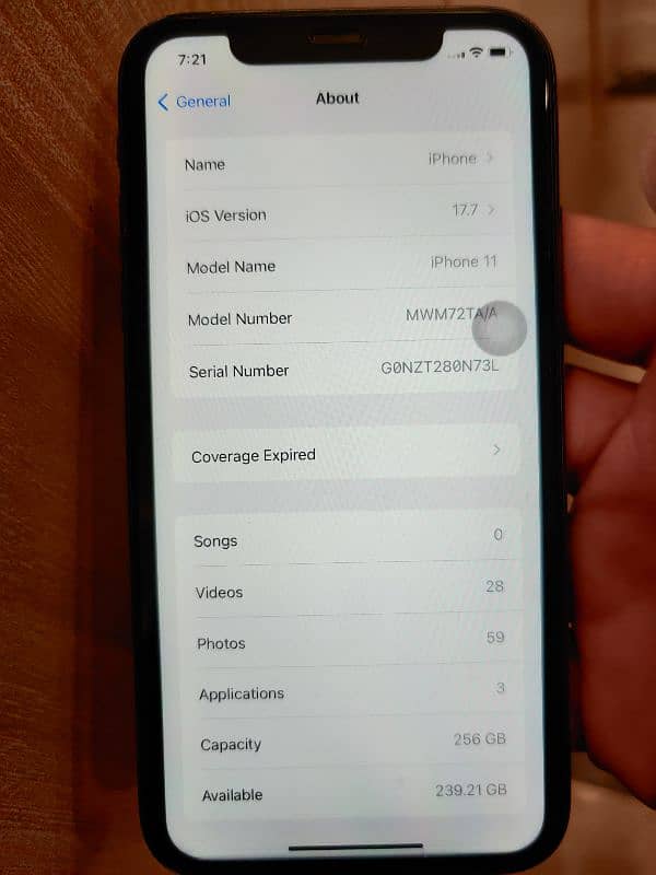 Iphone 11 256GB Factory Unlock 2