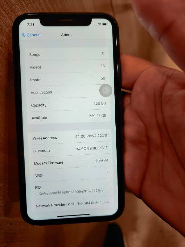 Iphone 11 256GB Factory Unlock 3