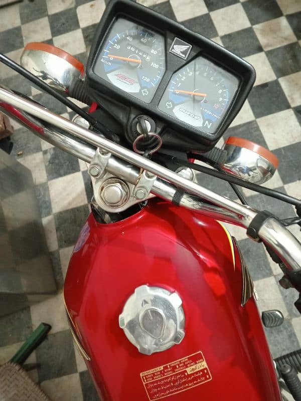 Honda cg 125 19 model head pack 10