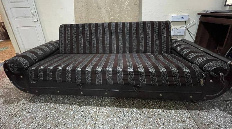 Sofa cum Bed used for sale normal condition 0