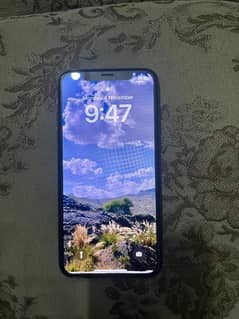 I phone x 64 gb non pta face id issue originol battery