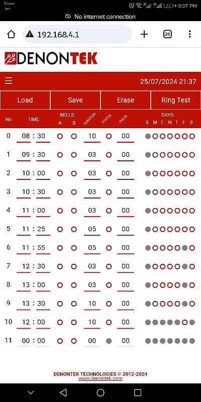 automatic bell system school college period Bell 1