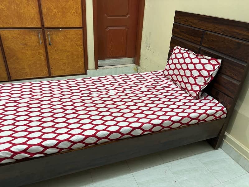 New Single bed with mattress 2