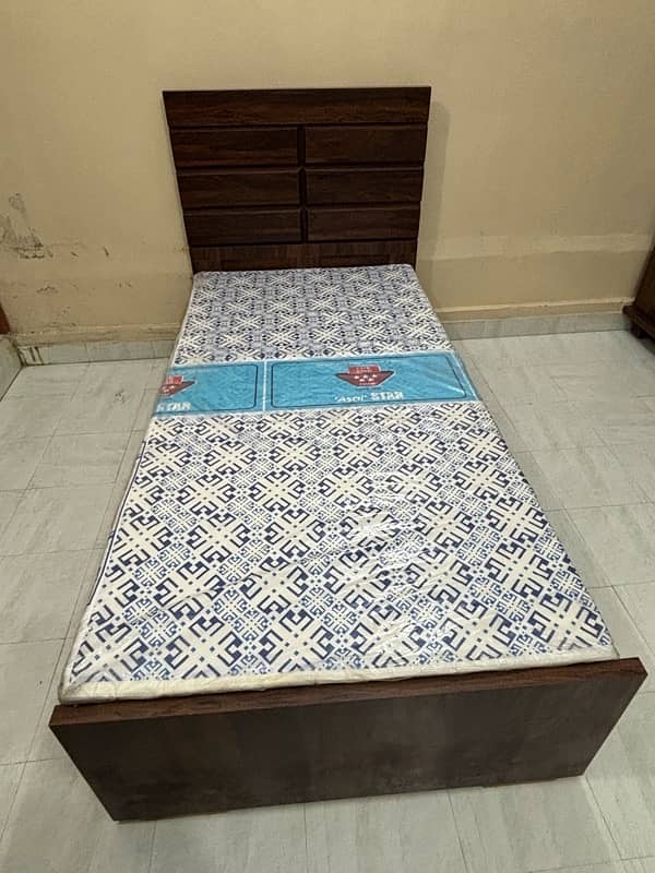 New Single bed with mattress 5