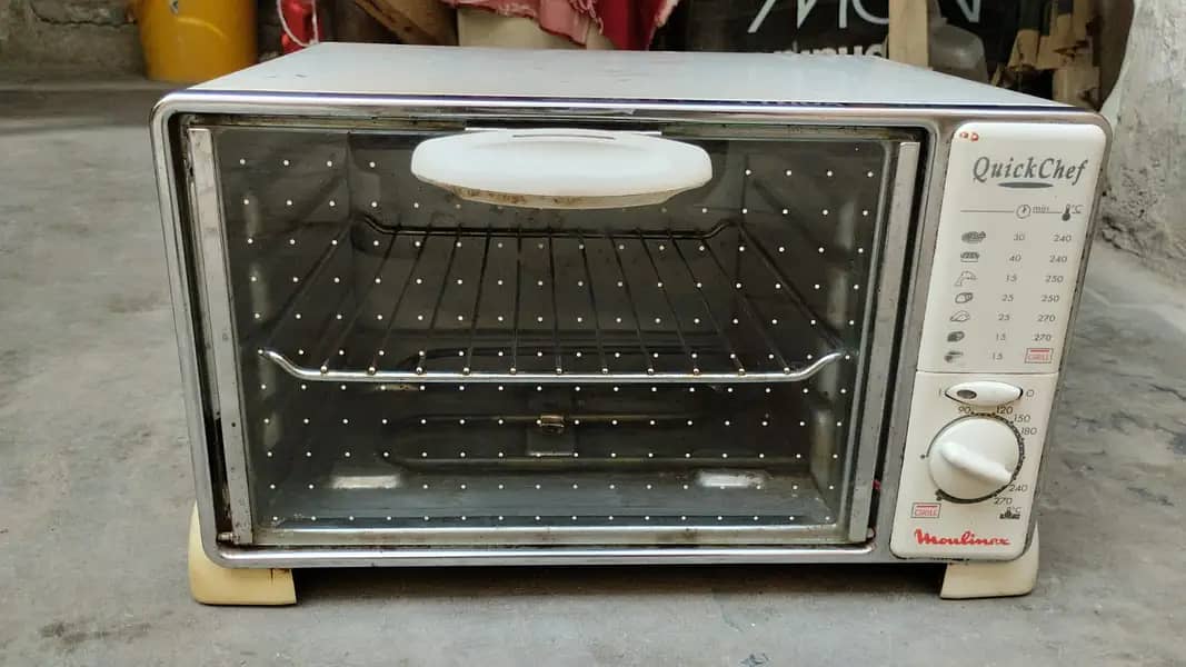 HOME USED MOULINEX BAKING OVEN 0