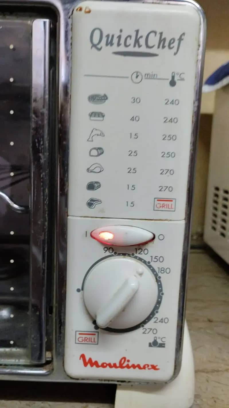 HOME USED MOULINEX BAKING OVEN 5