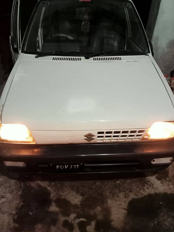 Suzuki mehran car best condition urgent sale 8