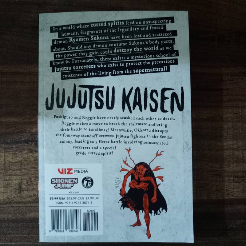 Manga, Jujitsu kaisen volume 20 1