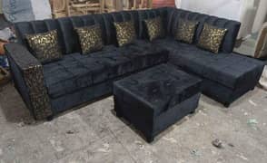 Beatiful L-Shape Corner Sofa with Molty Foam + 10 Years Warranty