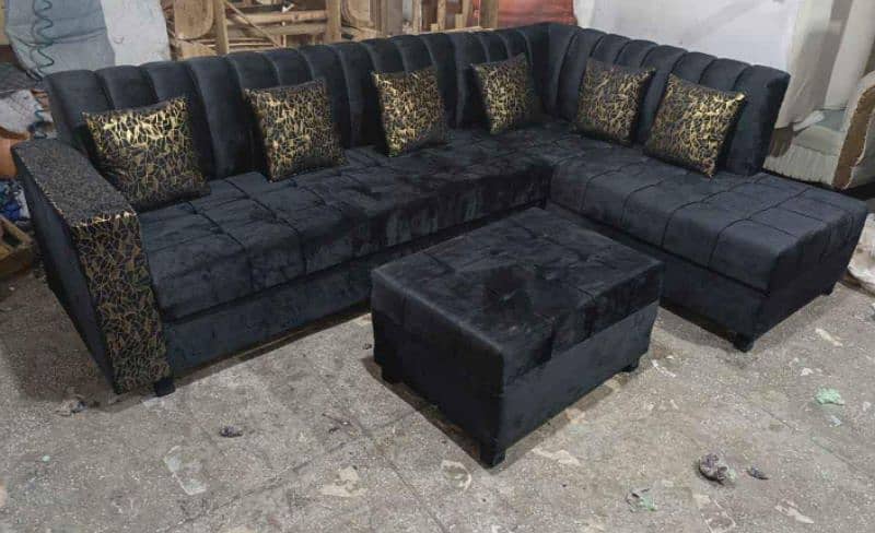 Beatiful L-Shape Corner Sofa with Molty Foam + 10 Years Warranty 6