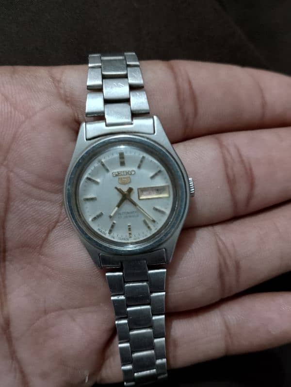 seiko 5 automatic ladies watch 1980 1