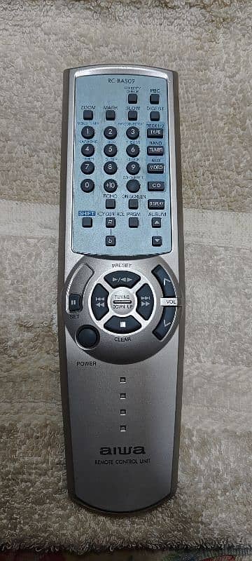 Aiwa remote original nxs and all series warking 0