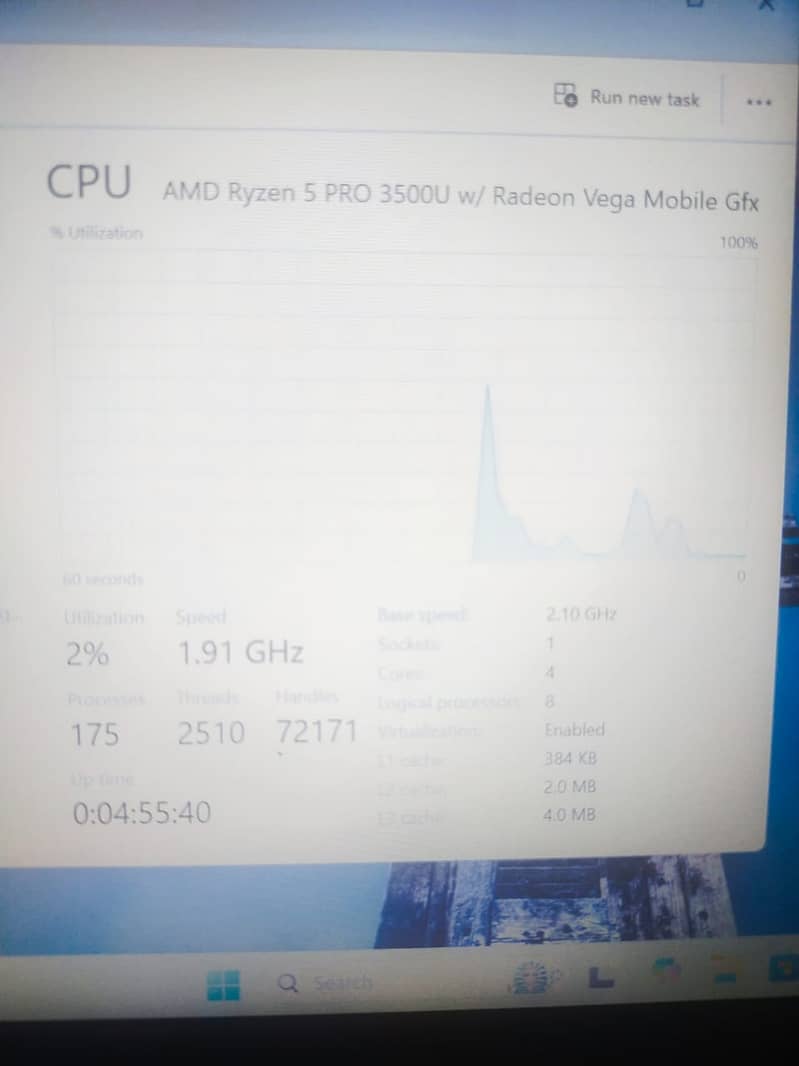 HP-G6 Ryzen 5=Core i7 10th Gen 16GB/256GB-SSD 2GB Graphic 3840x2160p 6