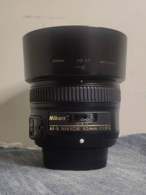 NIKON 50mm 1.8 lense 1