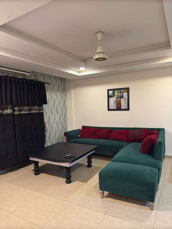 Per day height 1 fully furnished one bedroom apartment for rent in b block height 1 bahria town Rawalpindi 6