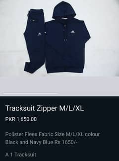 track suit's winter collection