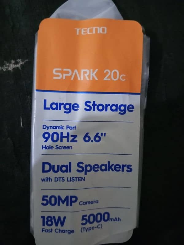 Tecno spark 20c 1