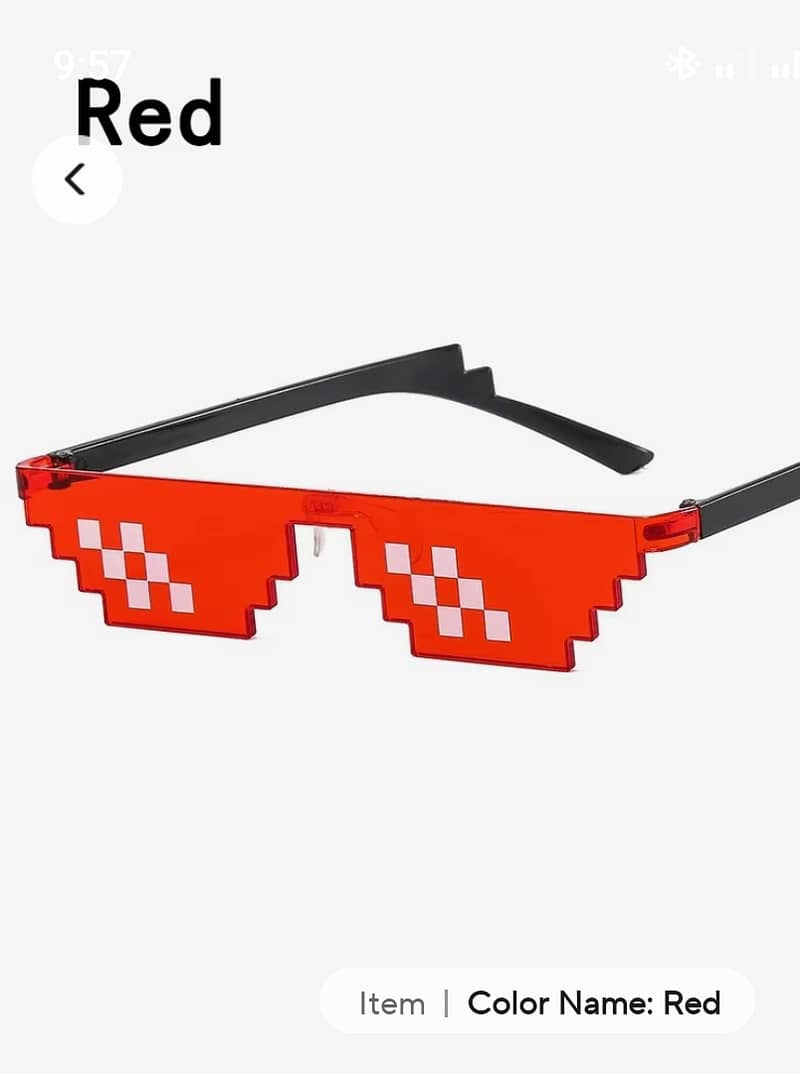 NEW Design Funny Mosaic Sunglasses Thug Life Sun 5