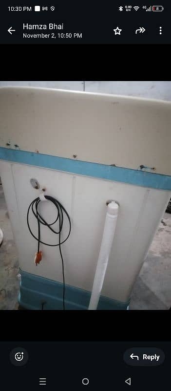 plastic body full tub washing machine 0