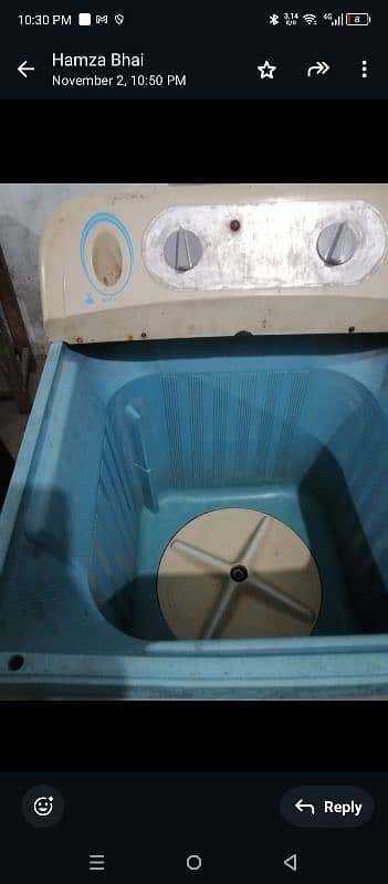 plastic body full tub washing machine 1