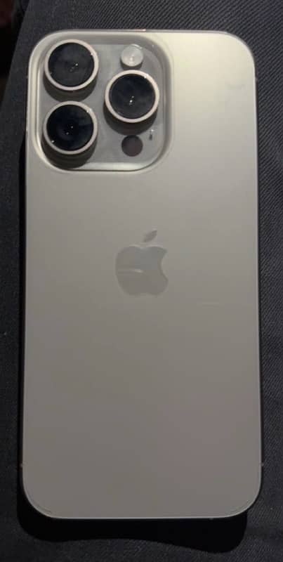 Iphone 15 pro non pta natural titanium 128 gb 100% full box 1