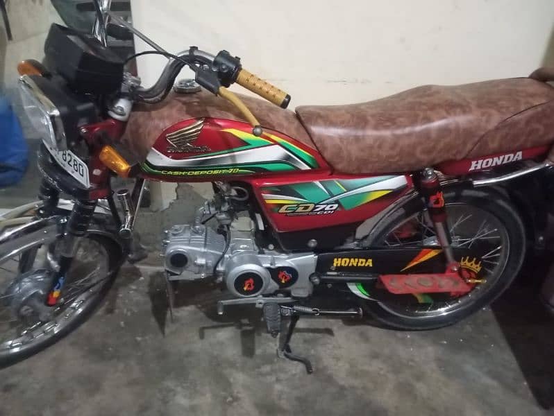 Honda Cd 70 Home used New 6