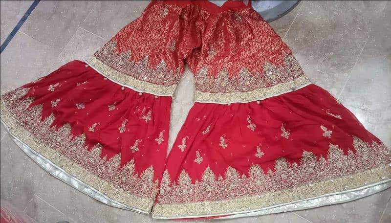 Bridal Gharara In New Condition 4