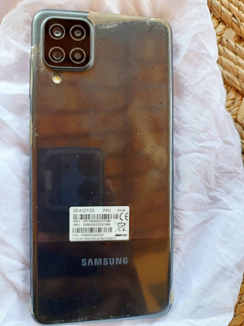 Samsung A12 4gb 64gb full box 10/10 Condition 100% OK no open no rpair 0