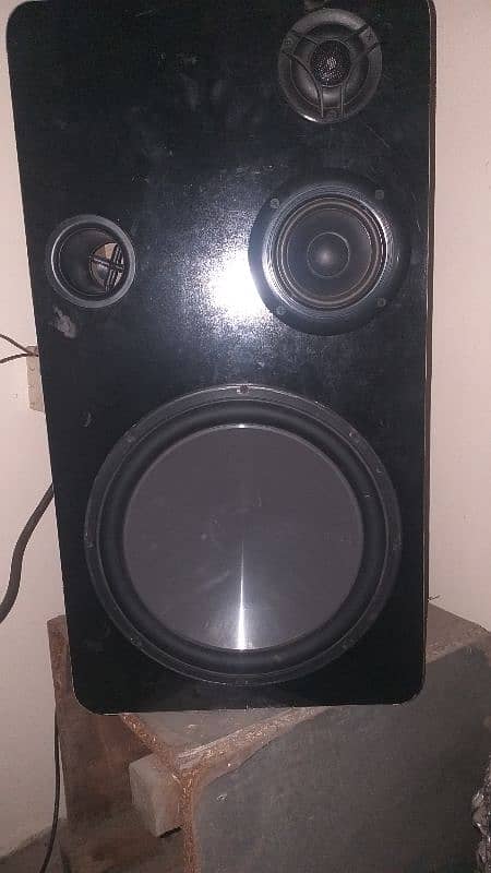 woofer 12inch matel bass with speaker tuter 1