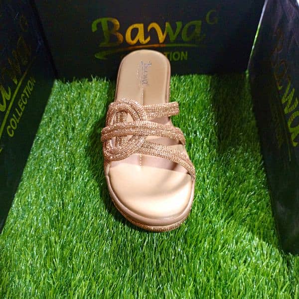 ladies fancy sandal chpal available pu sole me available 4