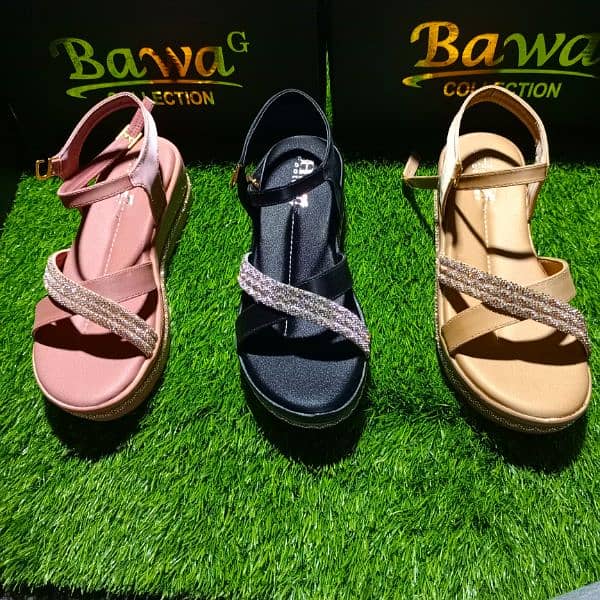 ladies fancy sandal chpal available pu sole me available 8