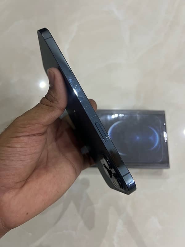 Iphone 12 pro max 256 complete saman pta approved 3