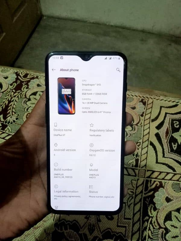 One plus 6t 3