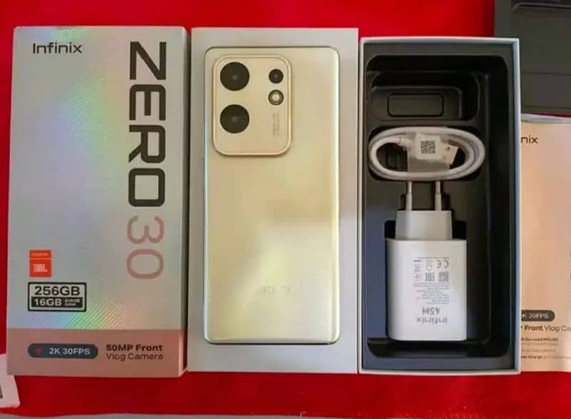 Infinix zero 30 (8+8/256GB) Full Box 0