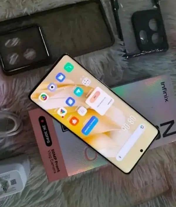 Infinix zero 30 (8+8/256GB) Full Box 1