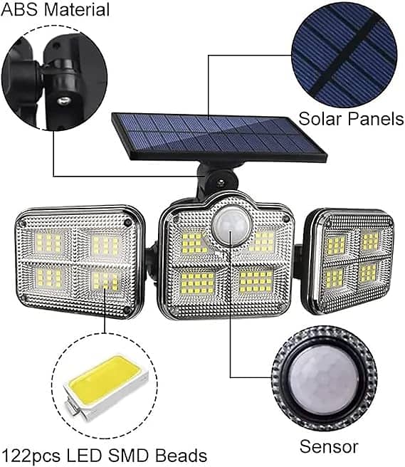 270° Solar Motion Sensor Light 3