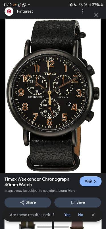 Timex Weekender Chronograph Watch 2