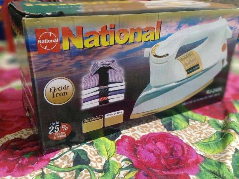 National Deluxe Automatic Dry Iron 0