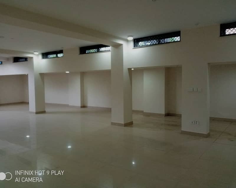 18 Marla Commercial Basement available for rent with lift 18