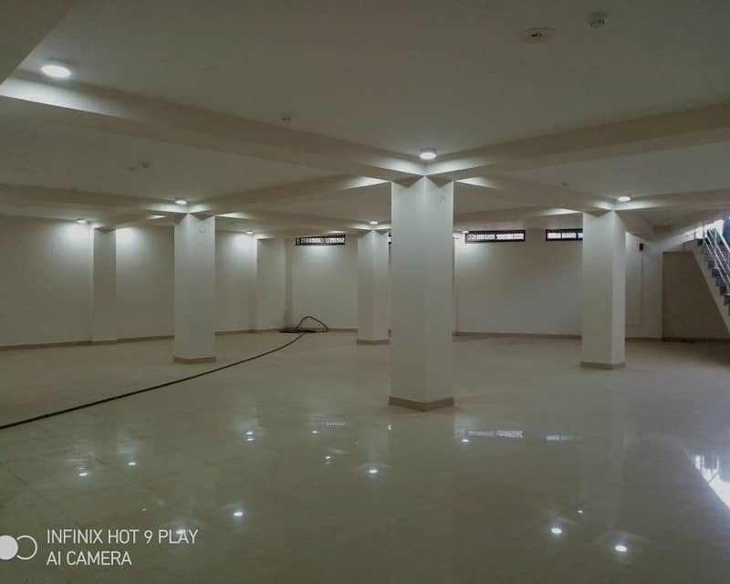 18 Marla Commercial Basement available for rent with lift 20