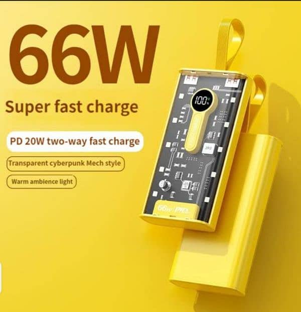 66W Super fast charge two way fast charge original 0