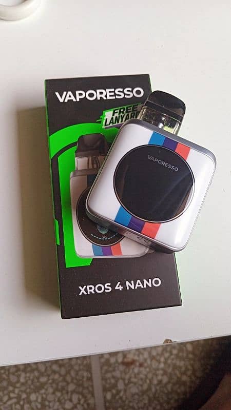 xors nano 4 with box and an extra pack coil of 0.8 0