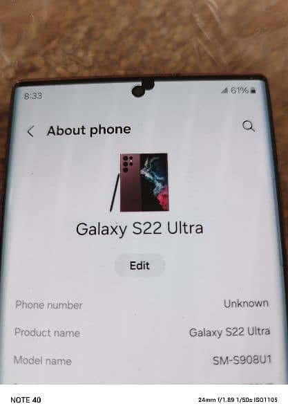 Samsung s22ultra non pta 5